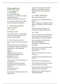 samenvatting gentica 