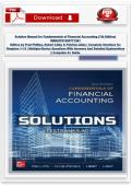 Solution Manual for Fundamentals of Financial Accounting &lpar;7th Edition&rpar; by Fred Phillips&comma; Robert Libby & Patricia Libby &vert; Complete Solutions for Chapters 1&ndash;13