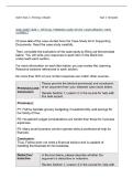 WGU D265 TASK 1&colon; CRITICAL THINKING CASE STUDY &vert; 2026 UPDATE &vert; 100&percnt; CORRECT