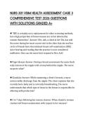 NURS 301 VSIM HEALTH ASSESSMENT CASE 3 COMPREHENSIVE TEST 2026 QUESTIONS WITH SOLUTIONS GRADED A&plus;