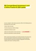 RN Concept-Based Assessment Level  2 Online Practice B 2026 update
