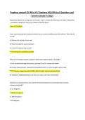 Prophecy General ICU RN A &lpar;V1&rpar; & PACU RN A &lpar;V1&rpar; &ndash; Comprehensive Review&comma; Practice Questions&comma; and Rationales &lpar;2022 Grade A Standard&rpar;