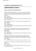 Test Bank For Marketing Research&colon; An  Applied Orientation&comma; 7e &lpar;Malhotra&rpar;&vert;&vert;ISBN&colon;9781292265636