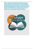 CSPDT &ndash; Sterile Processing Technician Certification Practice Exam &vert; Complete Study Guide with Verified Questions & Detailed Rationales &vert; Updated 2026 &vert; Decontamination Procedures&comma; Instrument Identification&comma; Sterilization Methods &lpar;Steam&comma; EO&comma; Hydrogen Perox