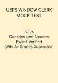 USPS Window Clerk Mock Test &ndash; Realistic Practice Exam & 421 Prep Guide 2026