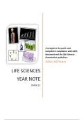 Life sciences cheat sheet notes p1 and p2 &lpar;A&plus; level&rpar;