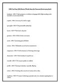 GRE Test Prep 2026 Review &lpar;Words from the Princeton Review prep book&rpar;