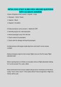 INITIAL EMG STUDY GUIDE MESA AIRLINES QUESTIONS WITH ACCURATE ANSWERS
