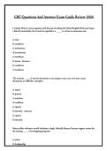 GRE Questions And Answers Exam Guide Review 2026