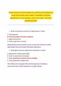 TEXAS WEIGH STATION OPERATOR CERTIFICATION PRACTICE EXAM QUESTIONS AND CORRECT ANSWERS &lpar;VERIFIED ANSWERS&rpar; PLUS RATIONALES 2025-2026 Q&A &vert; INSTANT DOWNLOAD PDF
