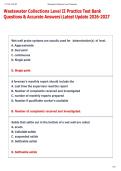 Wastewater Collections Level II Practice Test Bank  Questions & Accurate AnswersLatest Update 2026-2027 