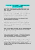 SOUTHCOM STUDY GUIDE CY17 QUESTIONS WITH ACCURATE ANSWERS