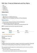 FIN 301 &vert; W02&comma;W03&comma;W04&period;W05&comma;W06&comma;W07 Quiz Package Deal&vert; With complete solution &vert; Brigham Young University
