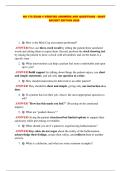 NU 176 EXAM 4 VERIFIED ANSWERS AND QUESTIONS - MOST RECENT EDITION 2026