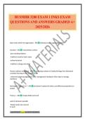 BUSMHR 3200 EXAM 1 INKS EXAM QUESTIONS AND ANSWERS GRADED A&plus; 2025&sol;2026