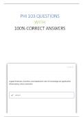 Exam &lpar;elaborations&rpar; PHI-103  Exam 1 Topics 1-2 Study Guide