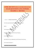 CFDIC REVIEW LSA 1&period;1-2&period;4 & LSA 6&period;1-6&period;2 EXAM QUESTIONS AND ANSWERS GRADED A&plus; 2025&sol;2026