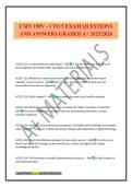 CMN 150V - 1 TO 5 EXAM QUESTIONS AND ANSWERS GRADED A&plus; 2025&sol;2026