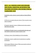 MTTC 103 CERTIFICATION BENCHMARK TEST BANK&colon; ESSENTIAL QUESTIONS FOR TEACHER LICENSING AND INSTRUCTIONAL VALIDATION 2026