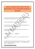 FDNY G60 PRACTICE TEST EXAM QUESTIONS AND ANSWERS GRADED A&plus; 2025&sol;2026