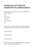 NRA BASIC RSO 2 TEST SCRIPT 2026 QUESTIONS WITH FULL ANSWERS GRADED