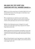 NRA BASIC RSO TEST SCRIPT 2026 QUESTIONS WITH FULL ANSWERS GRADED A&plus;NRA BASIC RSO TEST SCRIPT 2026 QUESTIONS WITH FULL ANSWERS GRADED A&plus;