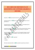 BYU HRM 300 MIDTERM EXAM QUESTIONS AND ANSWERS GRADED A&plus; 2025&sol;2026
