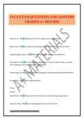IVCA EXAM QUESTIONS AND ANSWERS GRADED A&plus; 2025&sol;2026