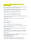 Ivy Software - Managerial Accounting Final Exam &vert;&vert; 100&percnt; Error-free Solutions&period;