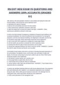 RN EXIT HESI EXAM V5 QUESTIONS AND ANSWERS 100&percnt; ACCURATE &lpar;GRADED A&plus;&rpar;