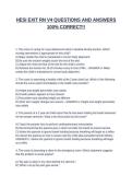HESI EXIT RN V4 QUESTIONS AND ANSWERS 100&percnt; CORRECT&excl;&excl;