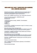 ALL NURS 5461 &sol;NUR 5461 PACKAGED EXAMS&excl;&excl;