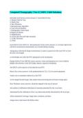 Computed Tomography- Test 4 &vert;&vert; 100&percnt; Valid Solutions&period;