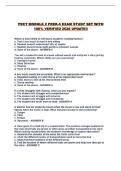 PECT MODULE 2 PREK-4 EXAM STUDY SET WITH 100&percnt; VERIFIED 2026 UPDATE&excl;&excl;