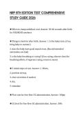 NRP 8TH EDITION TEST COMPREHENSIVE STUDY GUIDE 2026