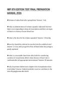 NRP 8TH EDITION TEST FINAL PREPARATION MANUAL 2026