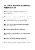 NRP 8TH EDITION TEST PRACTICE QUESTIONS AND ANSWERS 2026