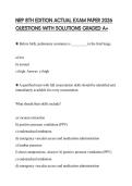 RP 8TH EDITION ACTUAL EXAM PAPER 2026 QUESTIONS WITH SOLUTIONS GRADED A&plus;