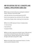 NRP 8TH EDITION TEST KEY CONCEPTS AND CLINICAL APPLICATIONS GUIDE 2026