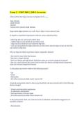 Exam 2 - VME 3001 &vert;&vert; 100&percnt; Accurate&period;