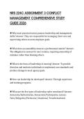 NRS 224C ASSIGNMENT 3 CONFLICT MANAGEMENT COMPREHENSIVE STUDY GUIDE 2026