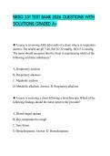 NRSG 251 EXAM SCRIPT 2026 QUESTIONS WITH ANSWERS GRADED A&plus;