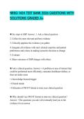 NRSG 1424 FINAL PAPER 2026 QUESTIONS WITH ANSWERS GRADED A&plus;