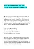 NRSG 1424 EXAMINATION TEST 2026 QUESTIONS WITH ANSWERS GRADED A&plus;NRSG 1424 EXAMINATION TEST 2026 QUESTIONS WITH ANSWERS GRADED A&plus;NRSG 1424 EXAMINATION TEST 2026 QUESTIONS WITH ANSWERS GRADED A&plus;