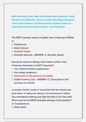 NBC-HIS Study Guide&comma; NBC-HIS Sample Board questions &vert; Most  Recent Exam 2026-2027 Actual Complete Real Exam Questions  And Correct Answers &lpar;Verified Answers&rpar; Already Graded A&plus; &vert;  Guaranteed Success&excl;&excl; Newest Exam &vert; Just Released&excl;&excl; 