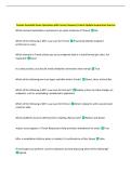Tanium Essentials Exam Questions with Correct Answers&vert; Latest Update