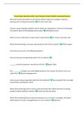 Tanium Exam Questions with Correct Answers&vert; Latest Update