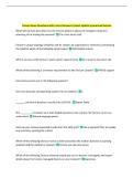 Tanium Exam Questions with Correct Answers&vert; Latest Update