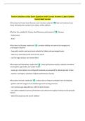 Tanium Solutions suites Exam Questions with Correct Answers&vert; Latest Update