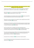 TIMS - NATIONAL TRAFFIC INCIDENT MANAGEMENT &lpar;TIM&rpar; EXAM QUESTIONS WITH CORRECT  ANSWERS